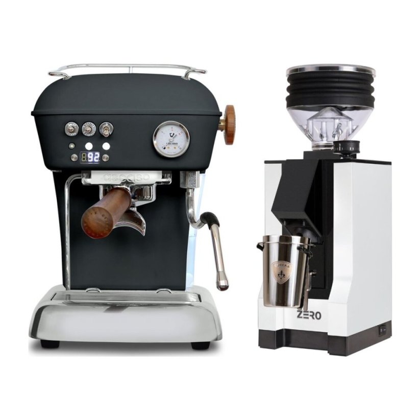 Ascaso DREAM PID antracit + Eureka Mignon Zero, BL biela