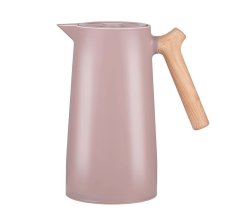 ALPINA Termoska servírovací skleněný vnitřek 1 l růžová