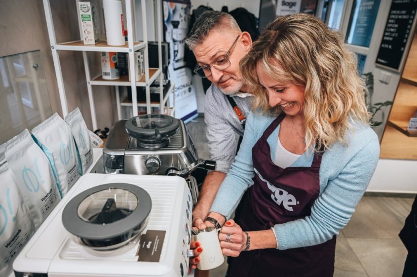 Sage Barista kurz - příprava espressa a cappuccina - Termíny: Chci vlastní termín (Brno)