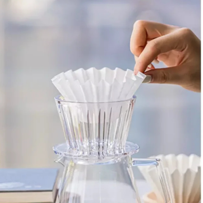 Timemore Crystal Eye B75 plastový dripper 01 čirý