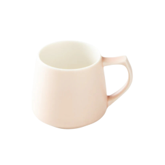 Origami Aroma porcelánový hrnek 320 ml matně růžový