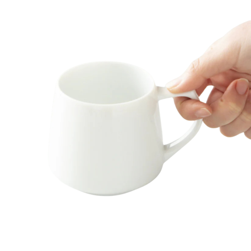 Origami Aroma porcelánový hrnek 320 ml bílý