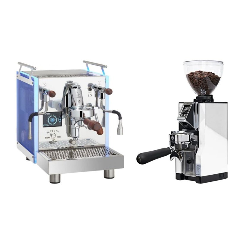 Bezzera Matrix MN + Eureka Mignon Libra 65 All Purpose, CR white
