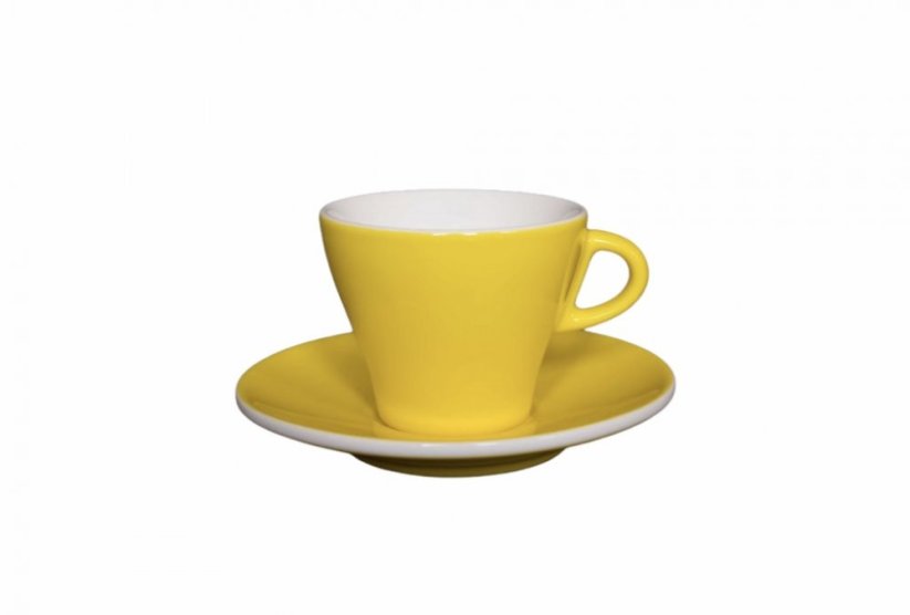 Šálek na cappuccino GARDENIA giallo chiaro 170 ml