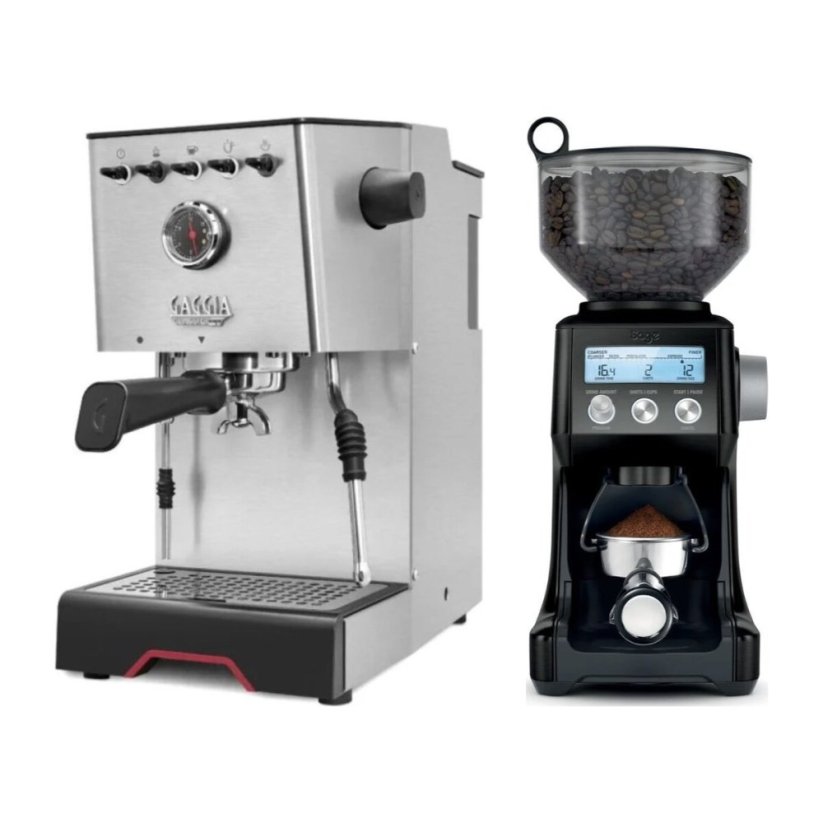 Gaggia Classic GT + Mlýnek Sage BCG820BTR Black