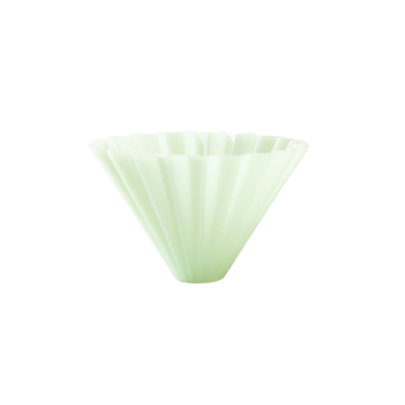 Origami Air plastový dripper M mat. zelený