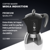 06 Moka Induction black 06 Moka Induction black