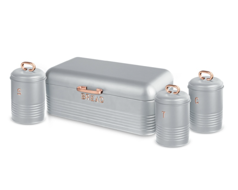 BERLINGERHAUS Chlebník a sada dóz 4 ks Moonlight Edition