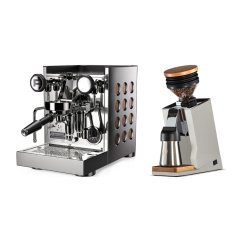 Rocket Espresso Appartamento TCA, copper + Eureka Mignon Single Dose PRO, White & Oak