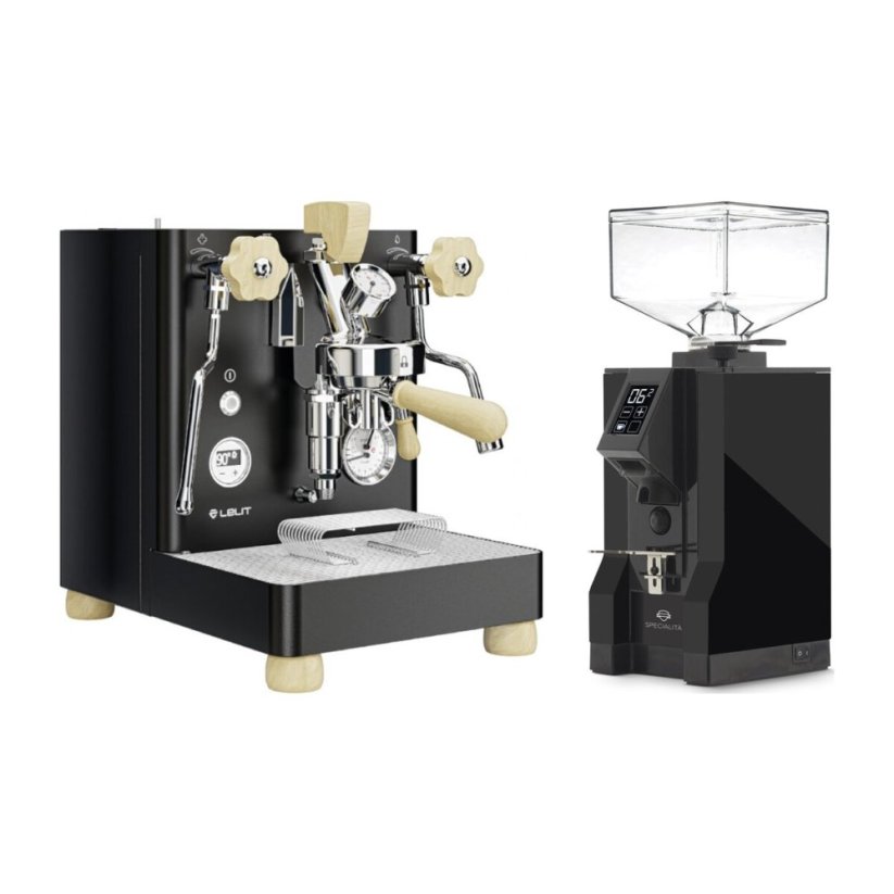 LELIT Bianca  V3  PL162T  black + Eureka Mignon Specialita, BL Black