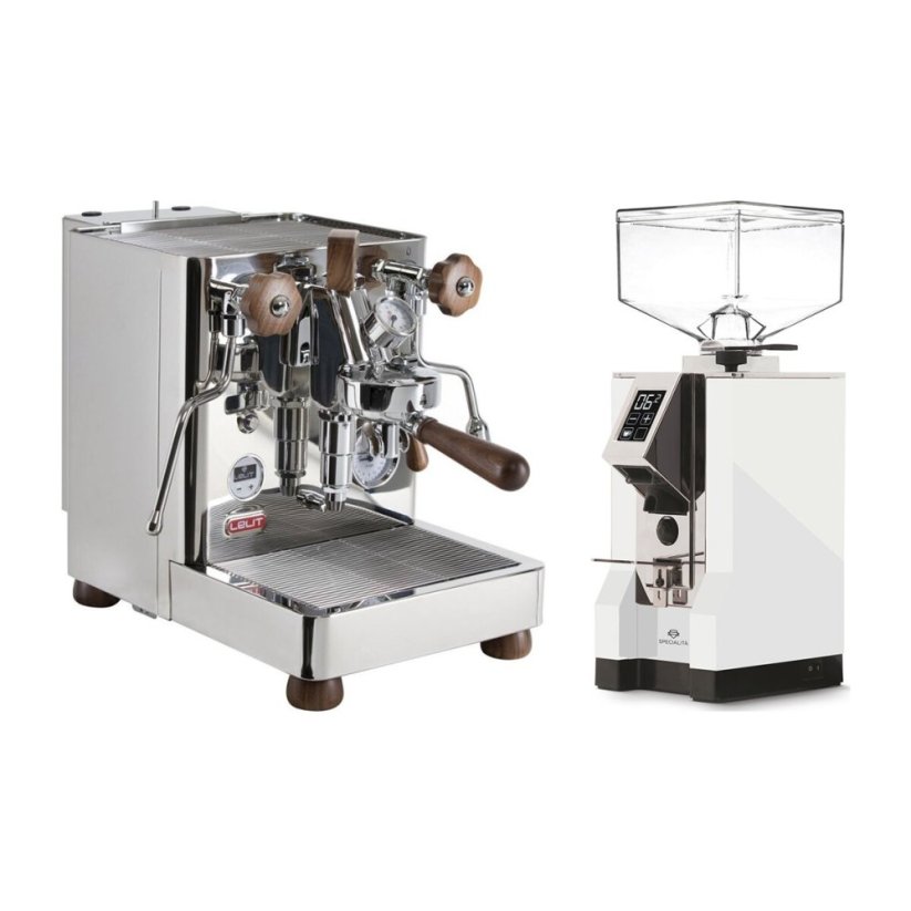 LELIT Bianca  V3 PL162T + Eureka Mignon Specialita, CR White