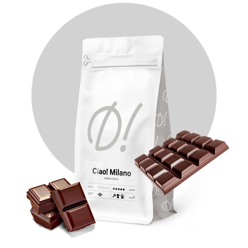 D! Ciao Milano - Velikost balení - káva: 500 g
