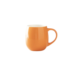 Origami Barrel AromaCup porcelánový hrnček 210 ml oranžový