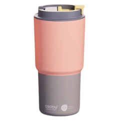 Asobu PICK ME UP cestovní termohrnek 650ml PASTEL PEACH