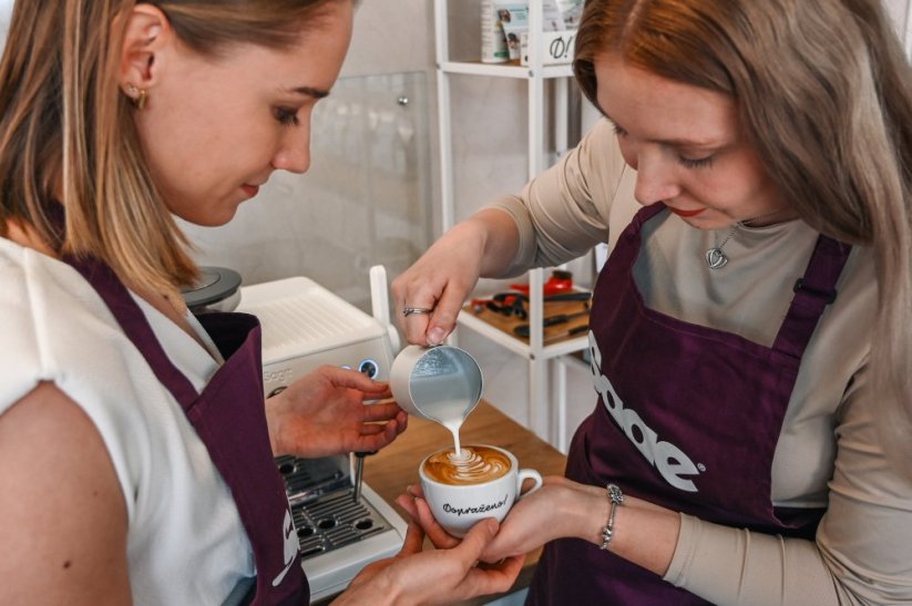 Kurz baristiky Sage Latte art na domácich kávovaroch