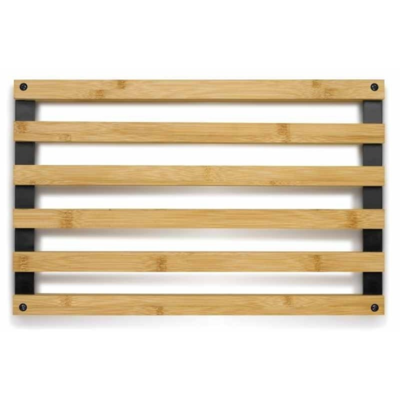 KELA Podložka Kiril 38x24 cm bambus černá