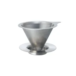 Hario Double Mesh kovový dripper V60-02