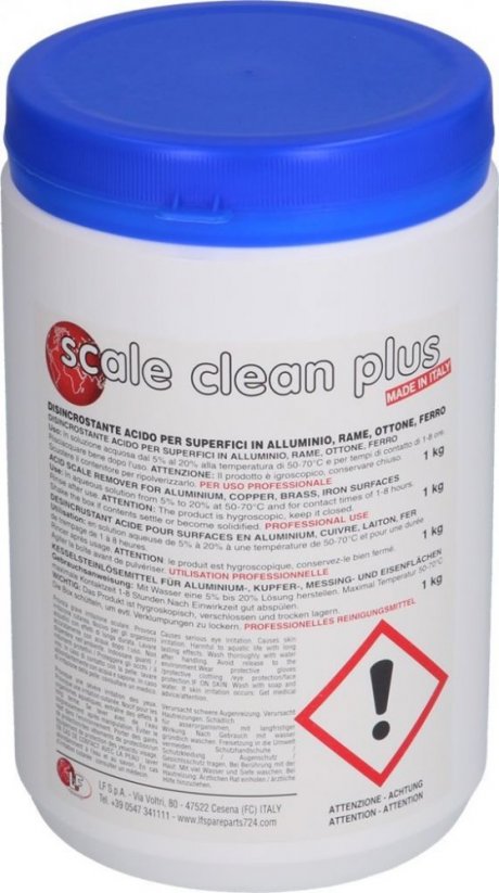 Detergent Scale Clean plus 1kg - odvápňovač