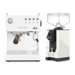 Ascaso Steel DUO PID White + Eureka Mignon Specialita, BL White