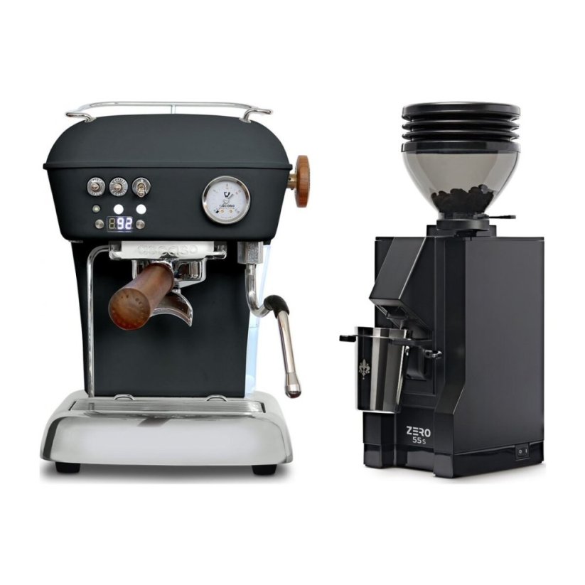 Ascaso DREAM PID antracit + Eureka Mignon Zero 55s black