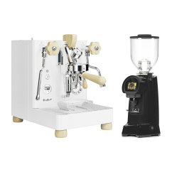 LELIT Bianca V3 PL162T white + Eureka Helios 65, black
