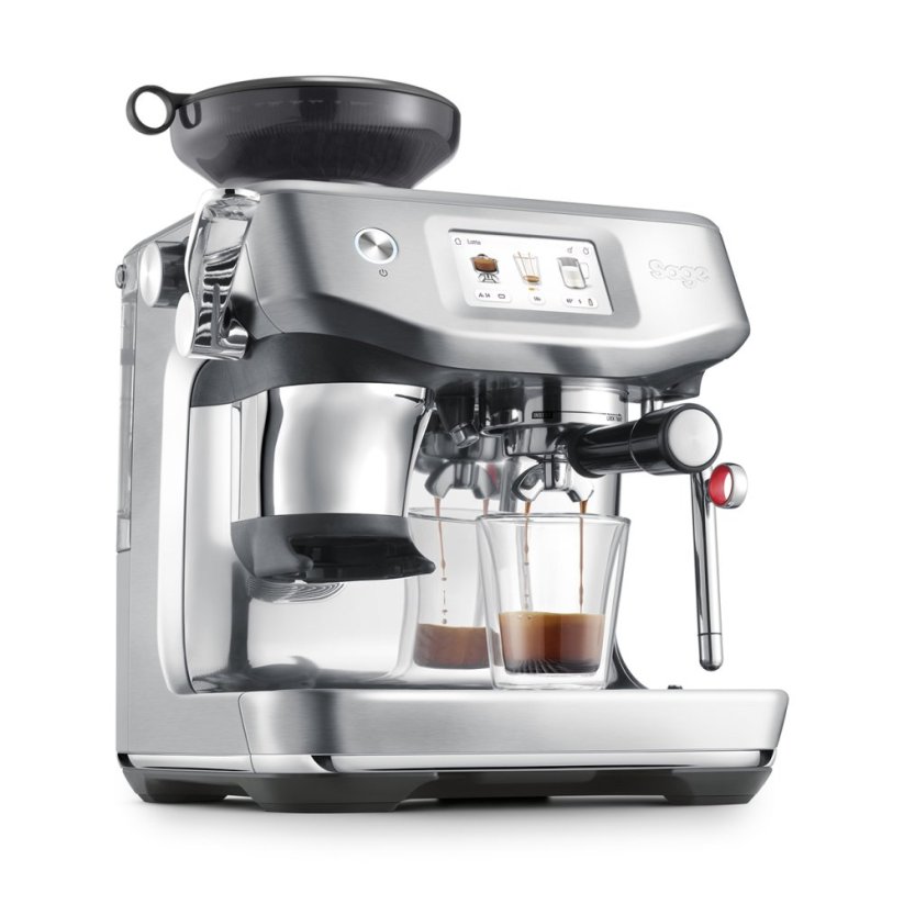 Kávovar Sage SES882BSS THE BARISTA™ Touch Impress Cold Extraction Silver