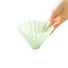 Origami Air plastový dripper M mat. zelený