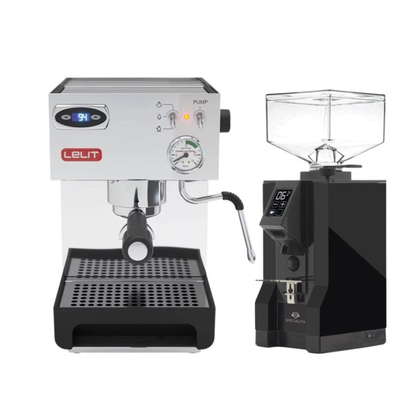Lelit Anna PL41TEM + Eureka Mignon Manuale, BL black