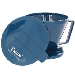 Tiamo Smart2 plastový dripper na kávu modrý