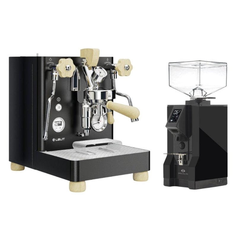 Lelit Bianca PL162T V3 Black + Eureka Mignon Specialita, BL Matt Black