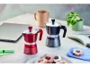 Moka konvička Pedrini Infinity červená - Velikost porce moka: 2 porce