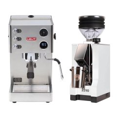 Lelit Victoria PL91T + Eureka Mignon Zero, CR white
