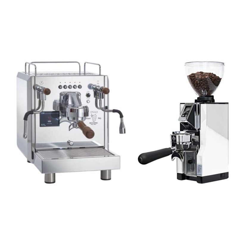 Bezzera DUO DE + Eureka Mignon Libra 65 All Purpose, CR white