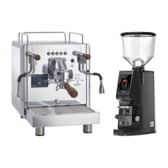 Bezzera DUO DE + Eureka Atom W 65, black