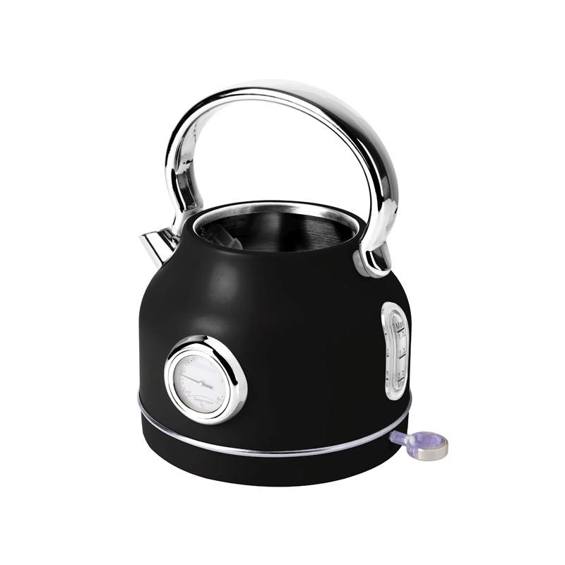 BERLINGERHAUS Rychlovarná konvice s teploměrem 1,7 l Matte Black Collection