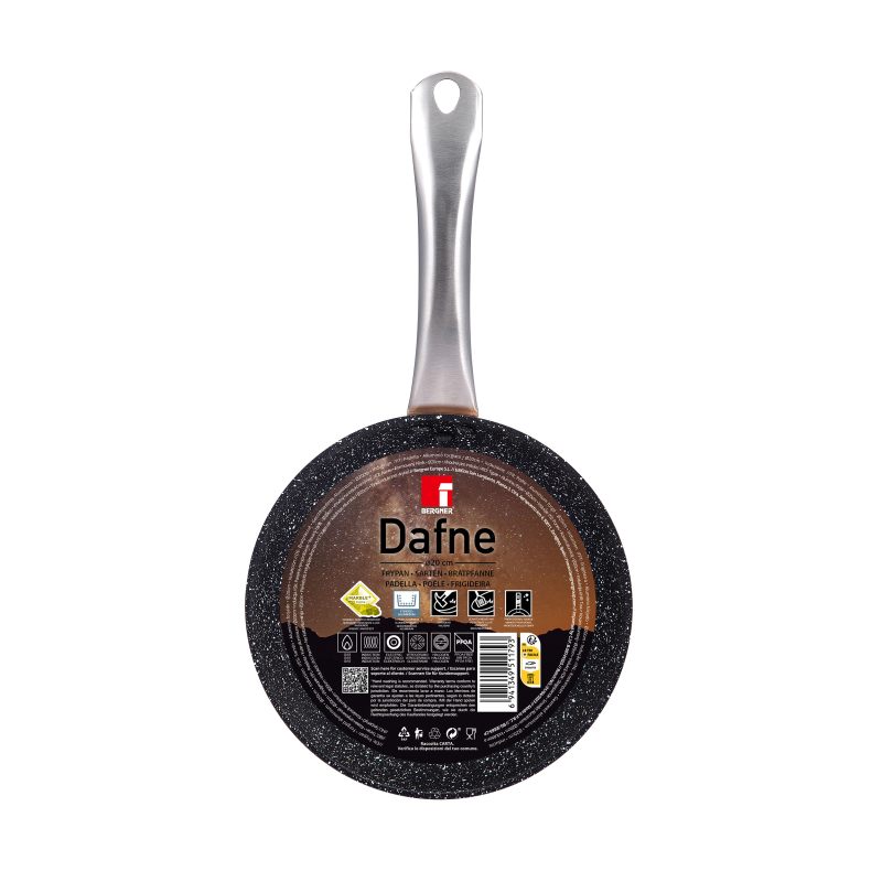 BERGNER Pánev s nepřilnavým povrchem DAFNE 20 cm barva měďená