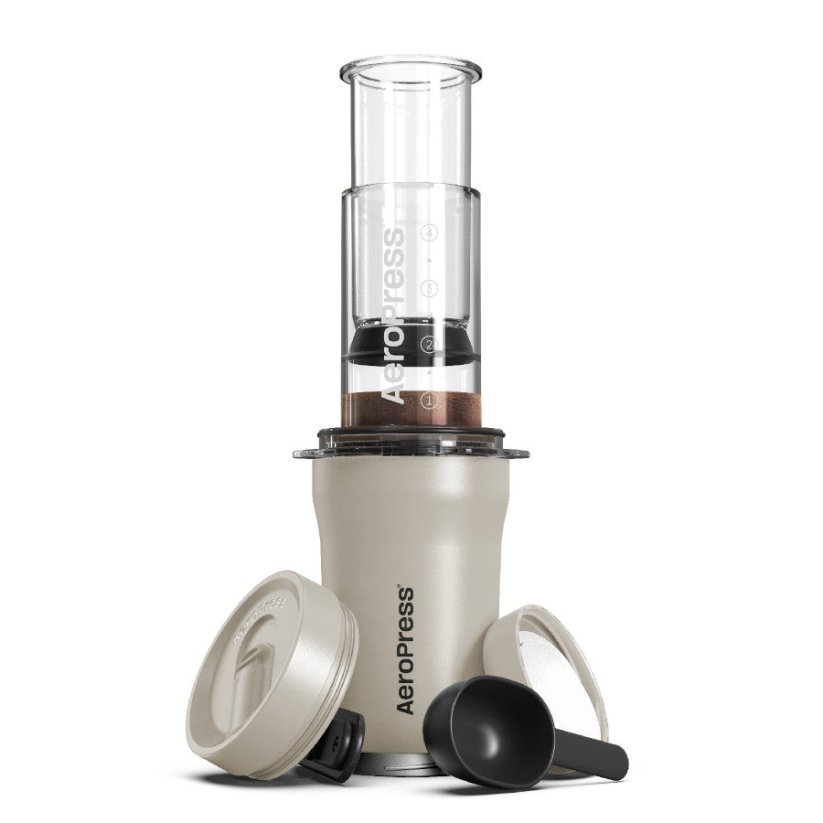 AeroPress GO PLUS béžový