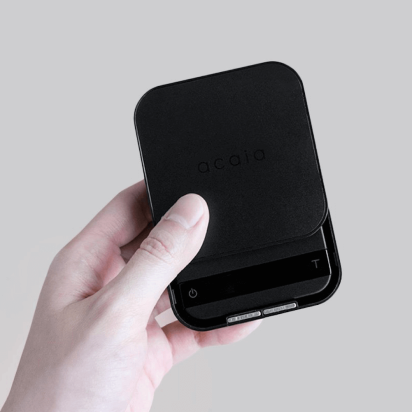 Acaia digitální váha Pyxis černá