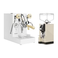 Lelit Mara PL62X V2, white + Eureka Mignon Specialita, CR Cream
