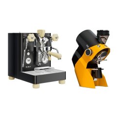 LELIT Bianca V3 PL162T black + Eureka Zeus, yellow