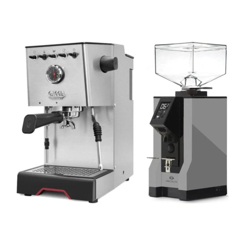 Gaggia Classic GT + Eureka Mignon Specialita, BL Grey