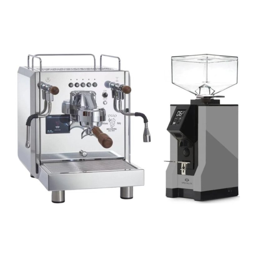 Bezzera DUO DE + Eureka Mignon Specialita, BL Grey