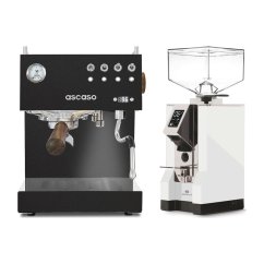 Ascaso Steel DUO PID Black + Eureka Mignon Specialita, CR White
