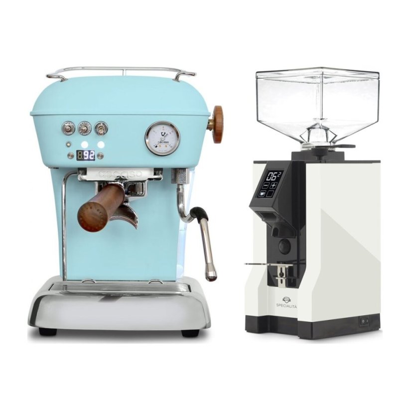 Ascaso DREAM PID Kid Blue + Eureka Mignon Specialita, BL White