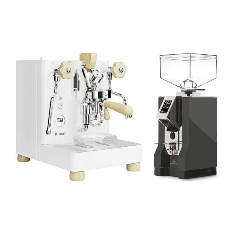 LELIT Bianca V3 PL162T white + Eureka Mignon Specialita, CR Anthracite