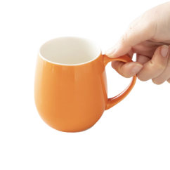 Origami Aroma Barrel porcelánový hrnek 320 ml oranžový