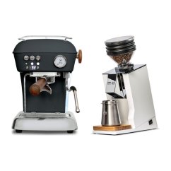 Ascaso DREAM PID antracit + Eureka Mignon Zero 65 Speedy ALL PURPOSE biela
