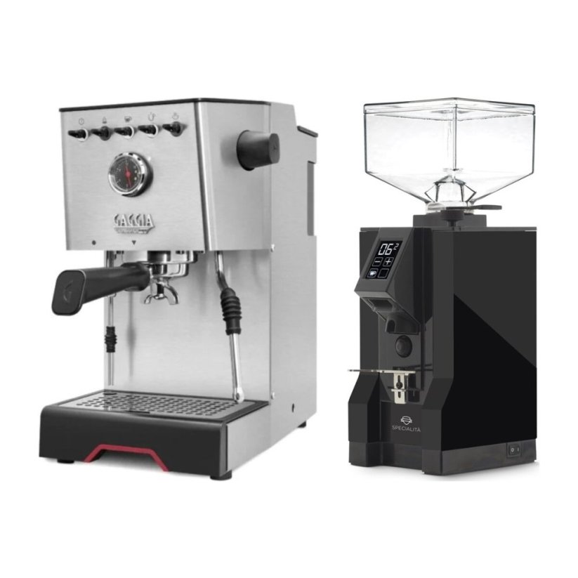 Gaggia Classic GT + Eureka Mignon Specialita, BL Black