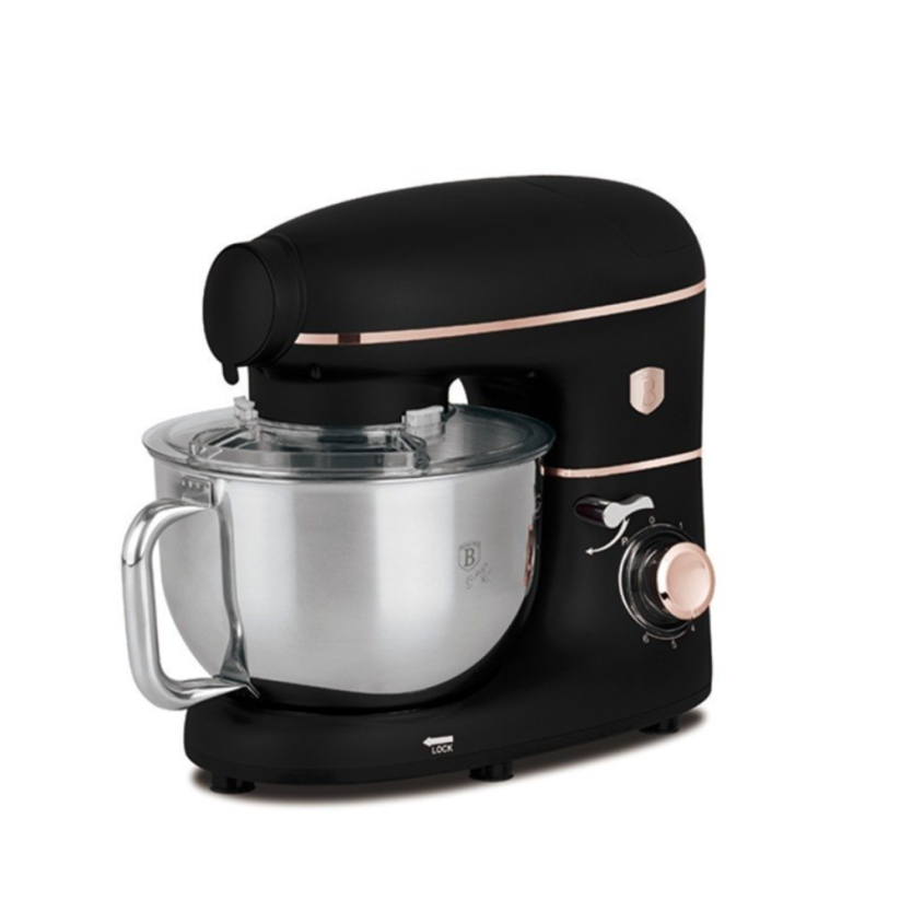 BERLINGERHAUS Kuchyňský robot s mlýnkem a mixérem 1500 W Black Rose Collection