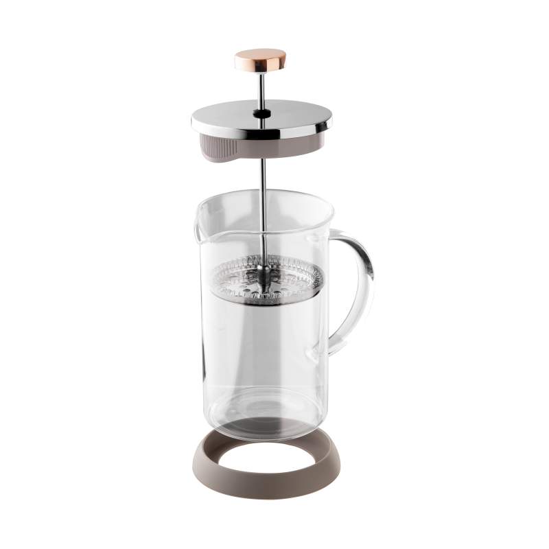 BERLINGERHAUS Konvice na čaj a kávu French press 800 ml Taupe Collection
